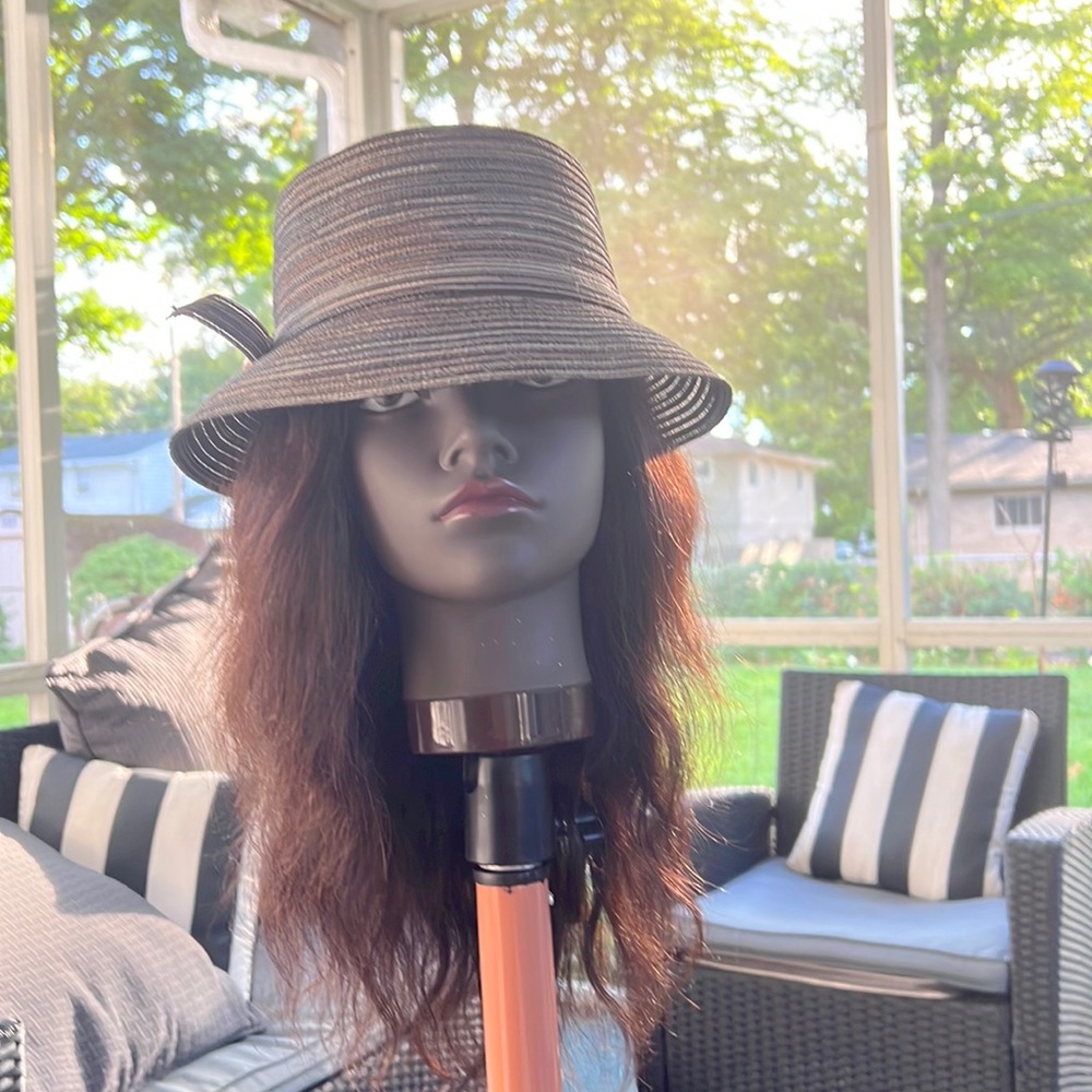 Vintage ladies hat multi color classy one size fits all